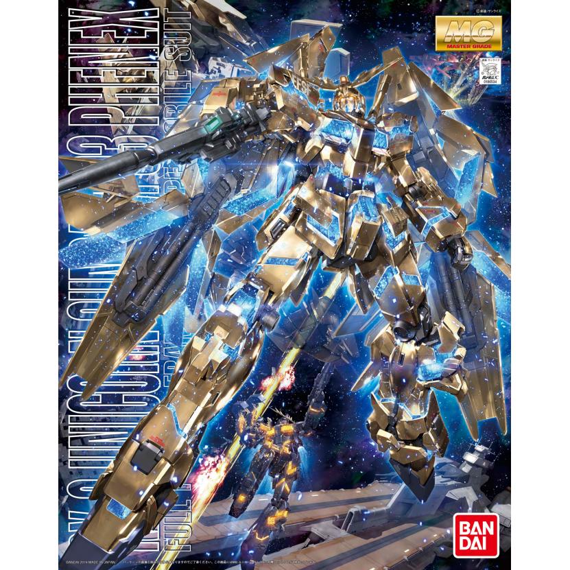 MG 1/100 RX-0 Unicorn Gundam 03 Phenex