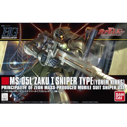 HGUC 1/144 MS-05L Zaku I Sniper Type (Yonem Kirks)