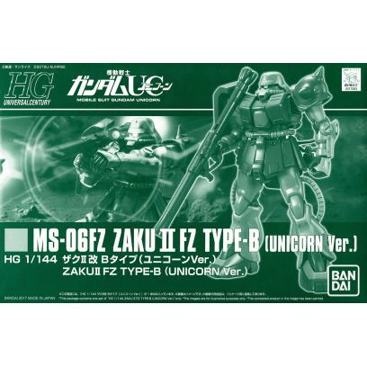HGUC 1/144 MS-06FZ Zaku II FZ Type-B (Unicorn Ver.)