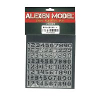 Alexen Model Numbers Stencil Set A