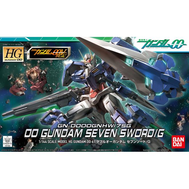 Hg 1 144 00 Gundam Seven Sword G Hobby Frontline