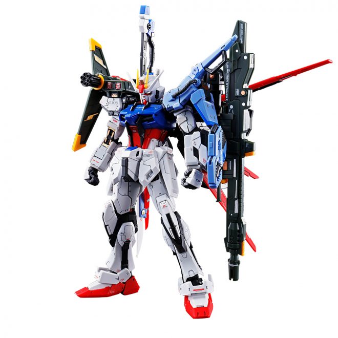 Bandai RG 1//144 GAT-X 105+AQM//E-YM1 Perfect Strike Gundam Model kit