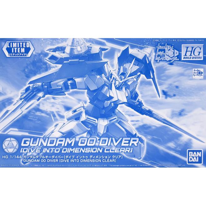 HGBD 1/144 Gundam 00 Diver (Dive Into Dimension Clear)