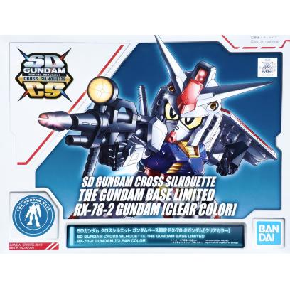 SD Gundam Cross Silhouette RX-78-2 Gundam (Clear Color)