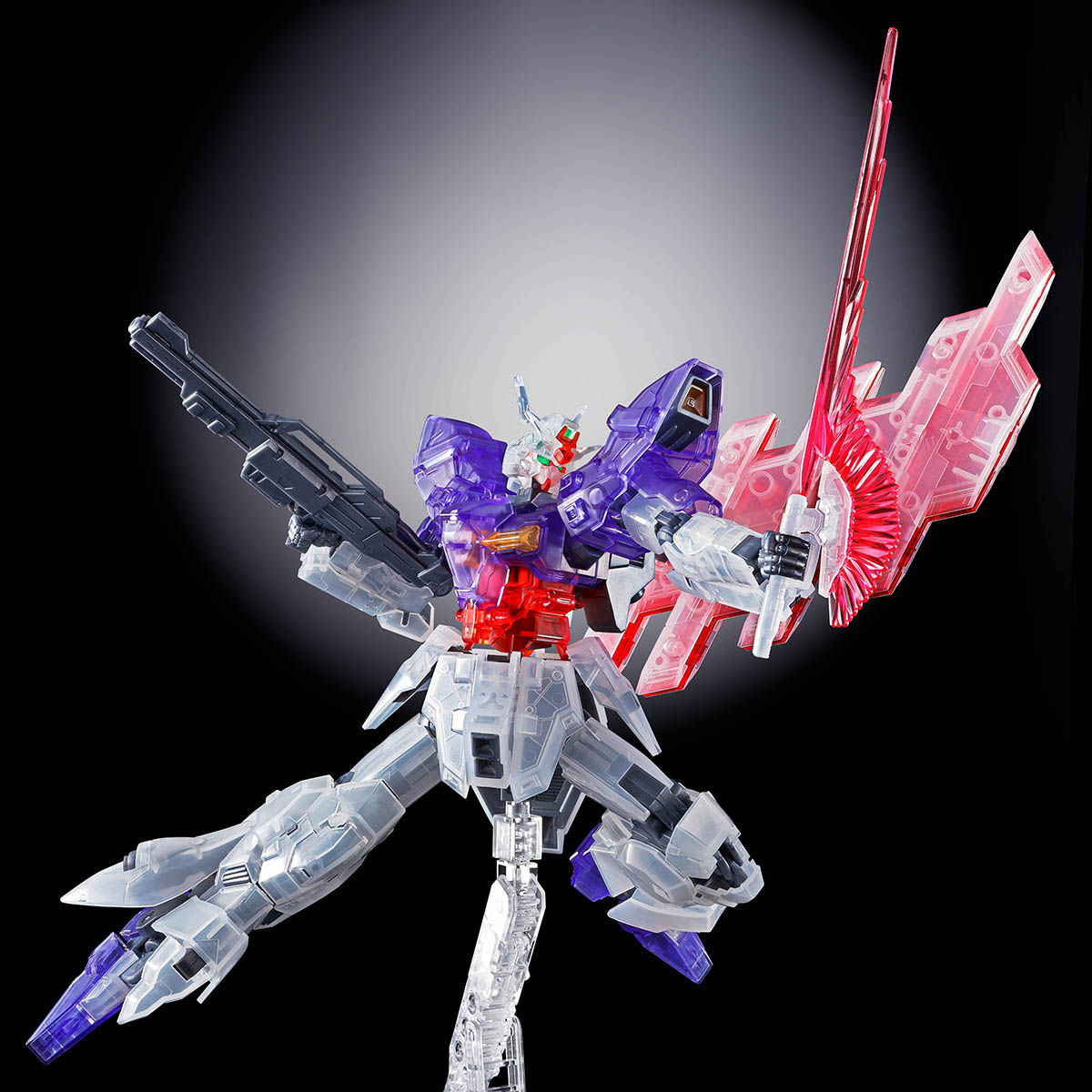 HGUC 1/144 AMS-123X-X Moon Gundam (Clear Color) | Hobby Frontline