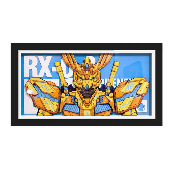 3D Wall Art Unicorn Gundam 03 Phenex