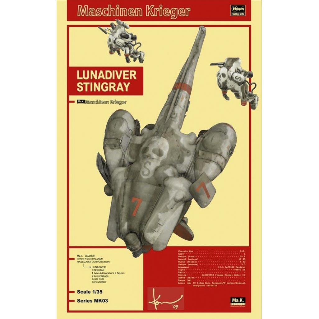 Ma.K. 1/35 Lunadiver Stingray
