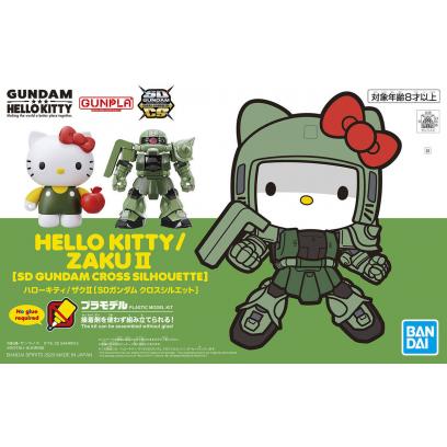 SD Gundam Cross Silhouette Hello Kitty / Zaku II