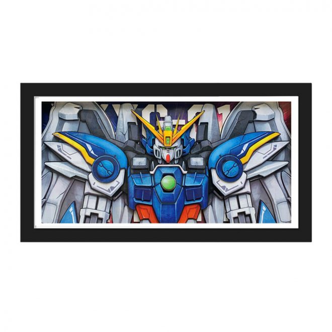 3D Wall Art Wing Gundam Zero EW