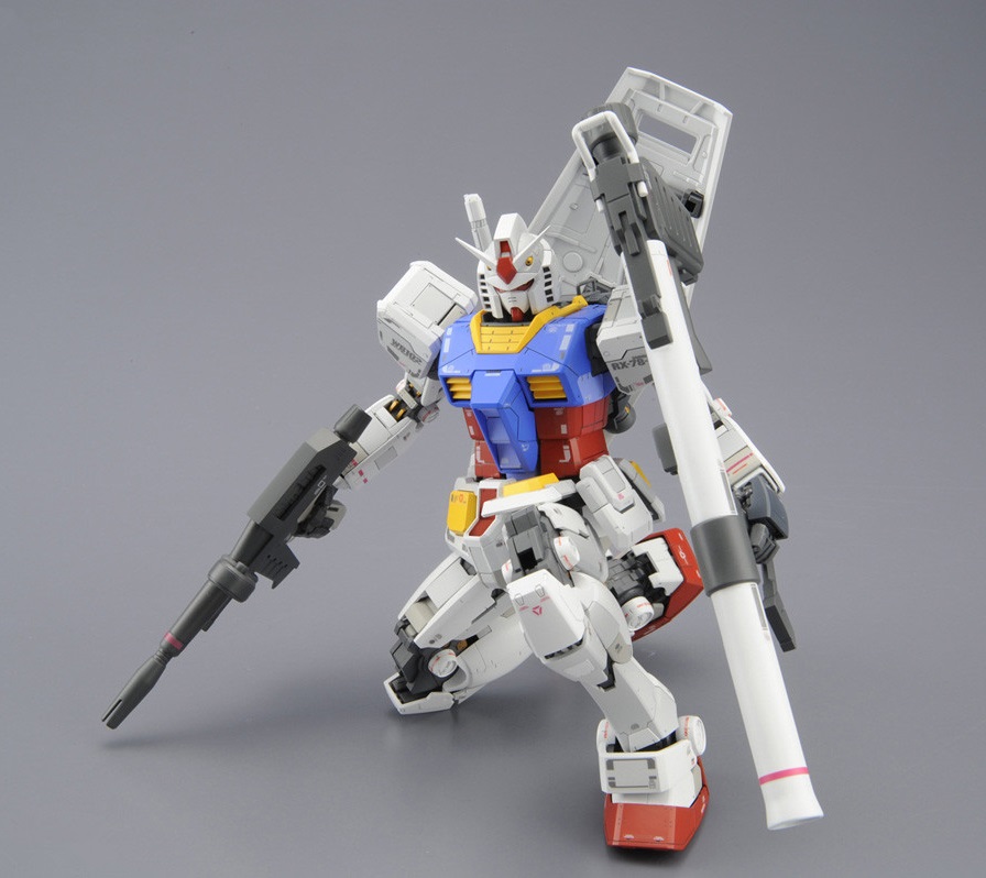 gundam 0 rx-78-2 vs 2 Frontline 3.0 Ver. Gundam  Hobby RX MG  78 1/100