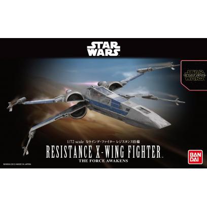 Star Wars 1/72 Resistance X-Wing Fighter (The Force Awakens)