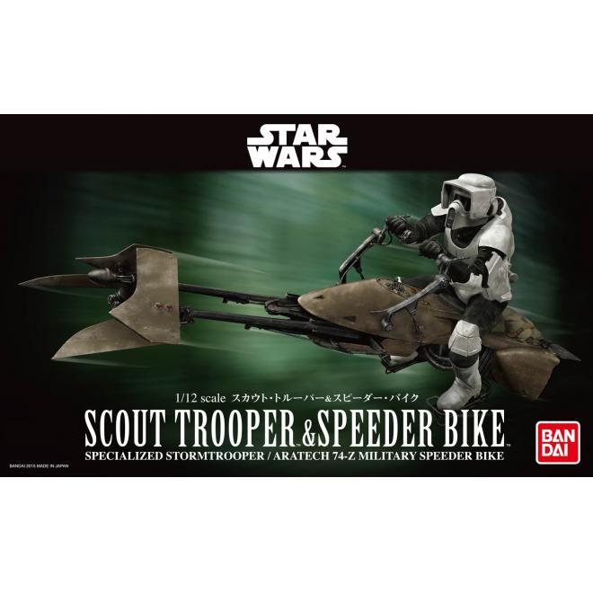 Star Wars 1/12 Scout Trooper & Speeder Bike